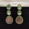 Baby Pink Stone Nidhi AD Earring