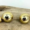 Golden Ball Earrings