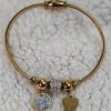 Golden Love Charm Bracelet