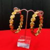 Yellow Isabella Hoop Earring